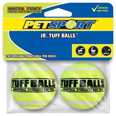 Jr. Tuff Balls 1.8" 2pk for wholesale by Marnoch Pet Supplies