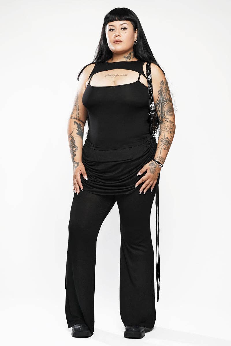 BLACK Andromeda Tank Top for wholesale on Faire10