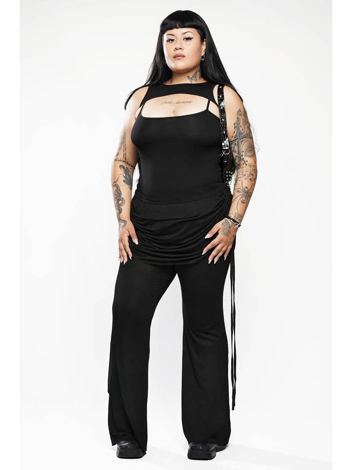 BLACK Andromeda Tank Top for wholesale on Faire10