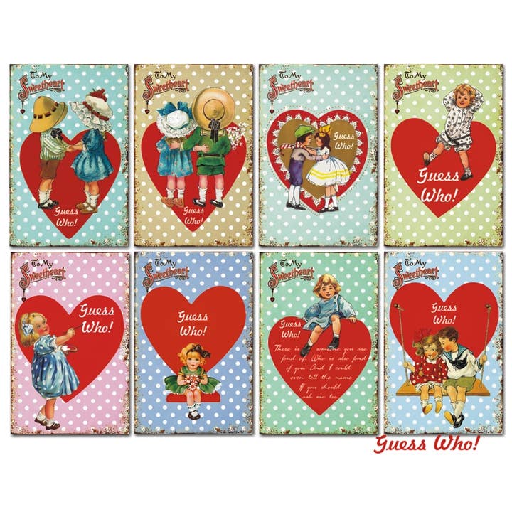 DECORER – Großhandel Scrapbook – Guess Who - Mini-Scrapbook-Papier