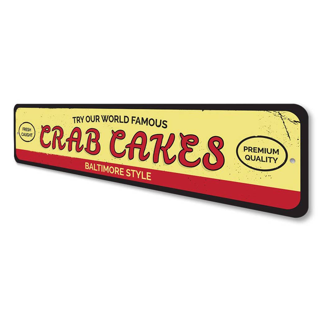 Lizton Sign Shop, Inc - Wholesale Sign - World Famous Crad Cakes Sign3