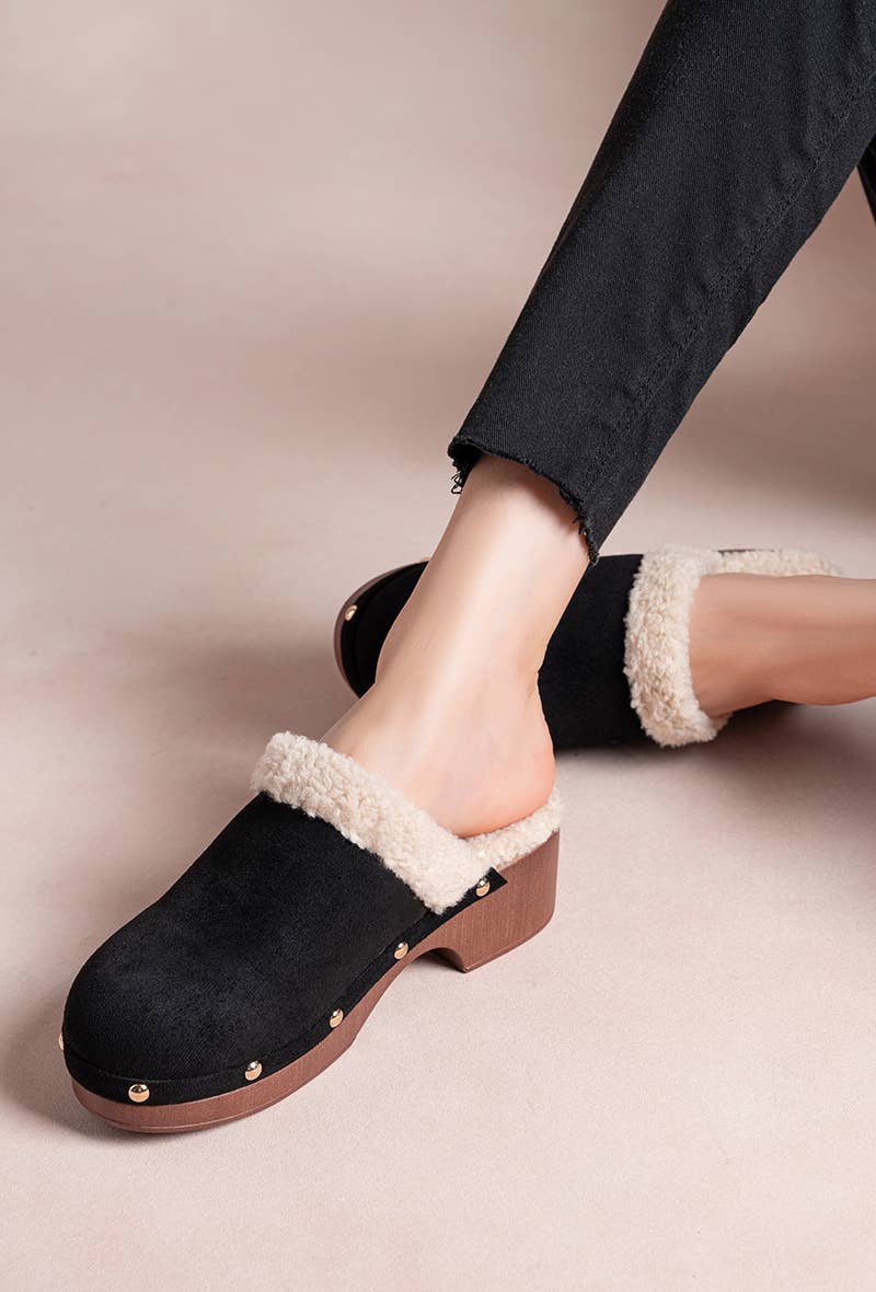 LADY GLORY - Wholesale Clogs - Women's - Fur-lined clogs2