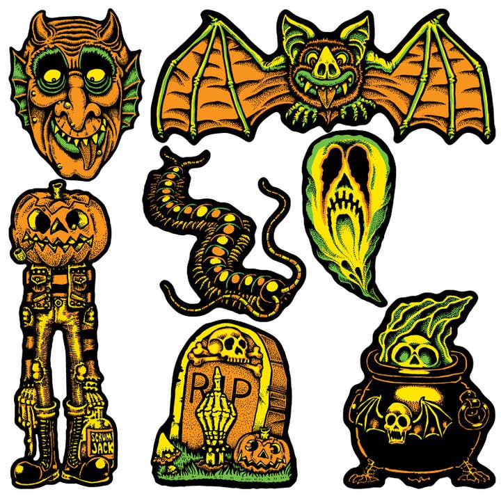 Halloween Decorations: Set 2 for wholesale by GOBLINKO