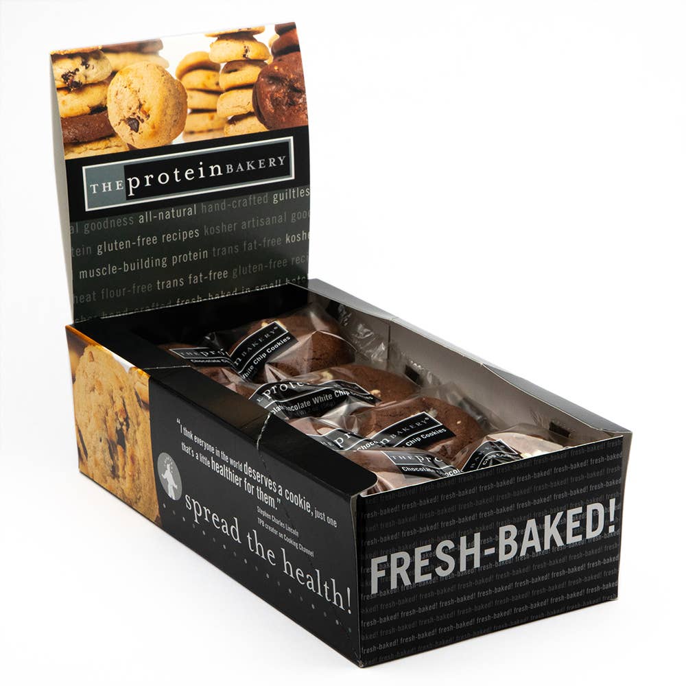 The Protein Bakery - Wholesale Cookie - Chocolate Chocolate White Chip Protein Cookie 3