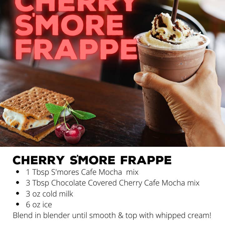 Fireside Coffee Co. - Wholesale Instant Coffee/Espresso - S'mores Cafe Mocha 8oz Can8