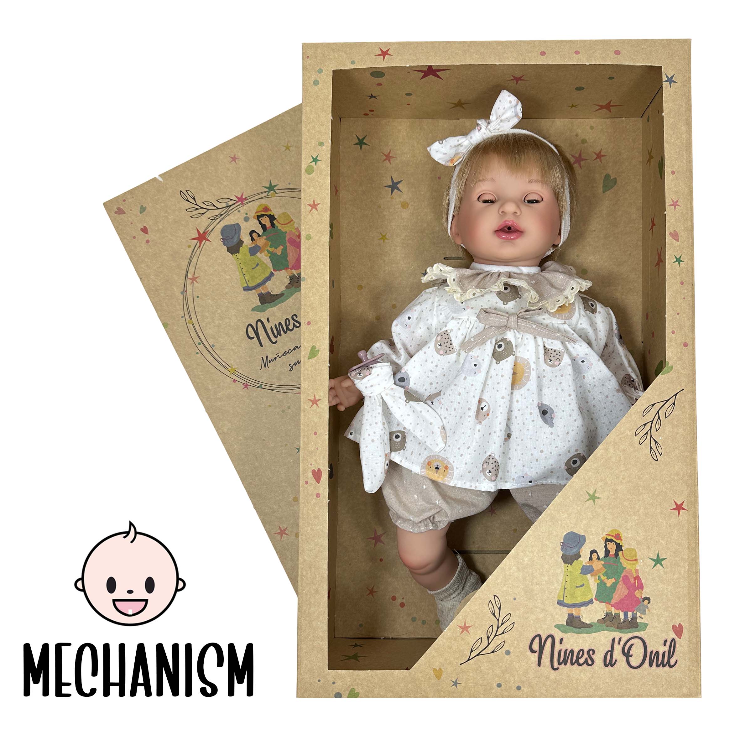 Nines Artesanals d'Onil Dolls - Wholesale Doll - Kids - NOA BLONDE DOLL4