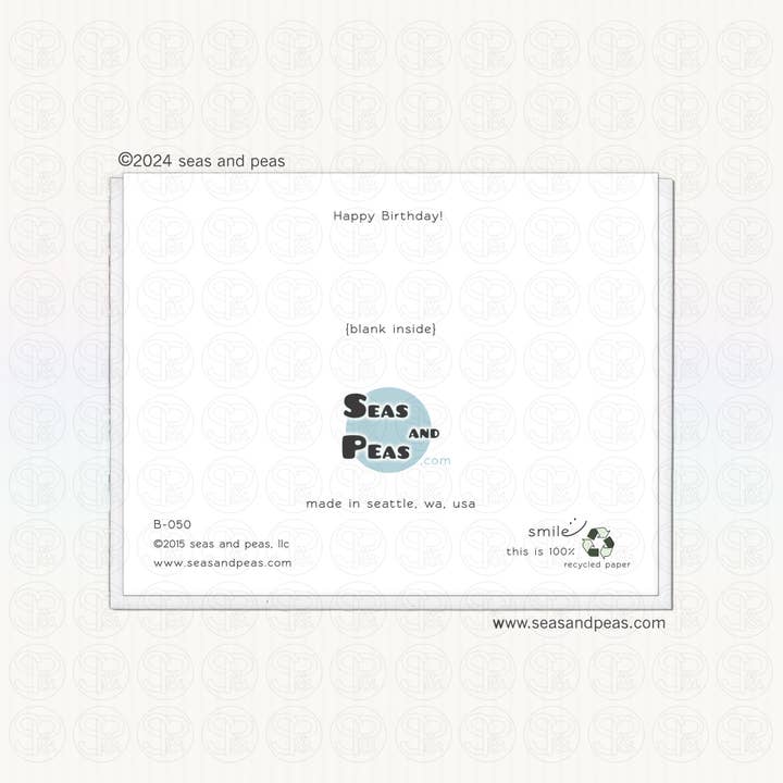 Seas and Peas, LLC - Wholesale Birthday Card - Cake N Sh*t Birthday Card - Mature2