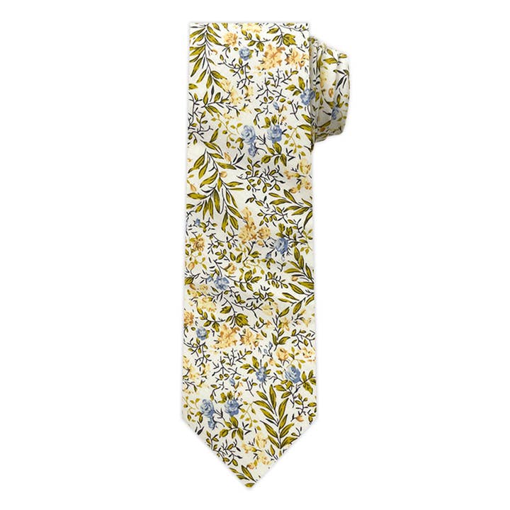 Jacob Alexander - Wholesale Necktie - Men's - Men's Tropic Bouquet Floral Tie2