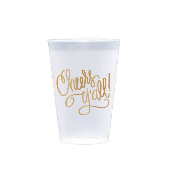 Natalie Chang - Wholesale Disposable Cup - Cheers Y'all | Cups & Napkins (ALL)2