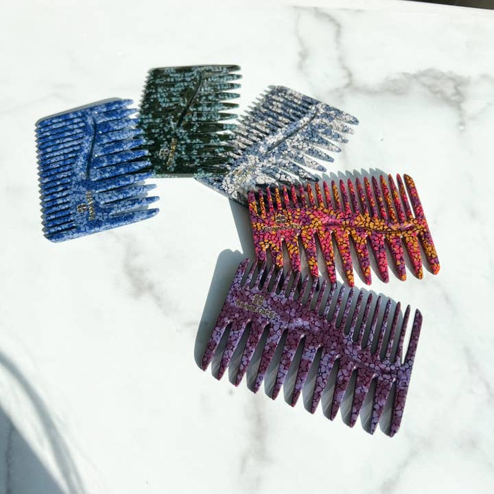 Fenna&Fei - Wholesale Hair Brush/Comb - Duet Comb - Flora Collection