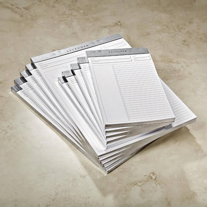 Levenger - Wholesale Notepad - Freeleaf Luxe Annotation Ruled Pads (set of 5)