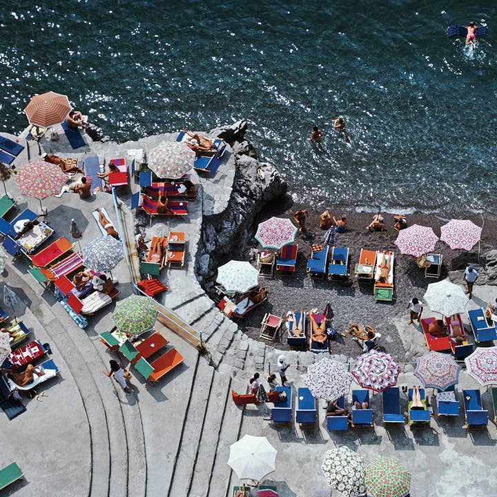 Piecework - Wholesale Puzzle - Adult - Positano Beach - Slim Aarons Collab - 1000 pieces puzzle3