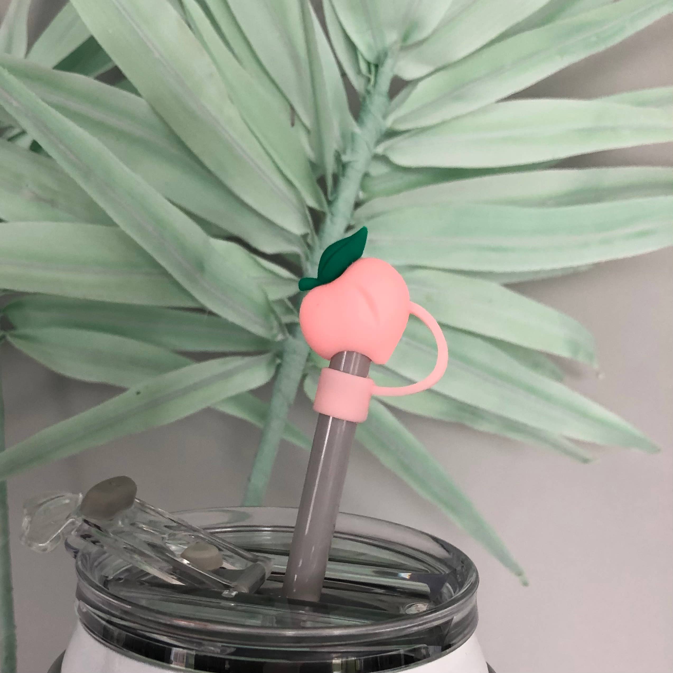iconic mi - Wholesale Drinking Straw - Straw Cover Peach
