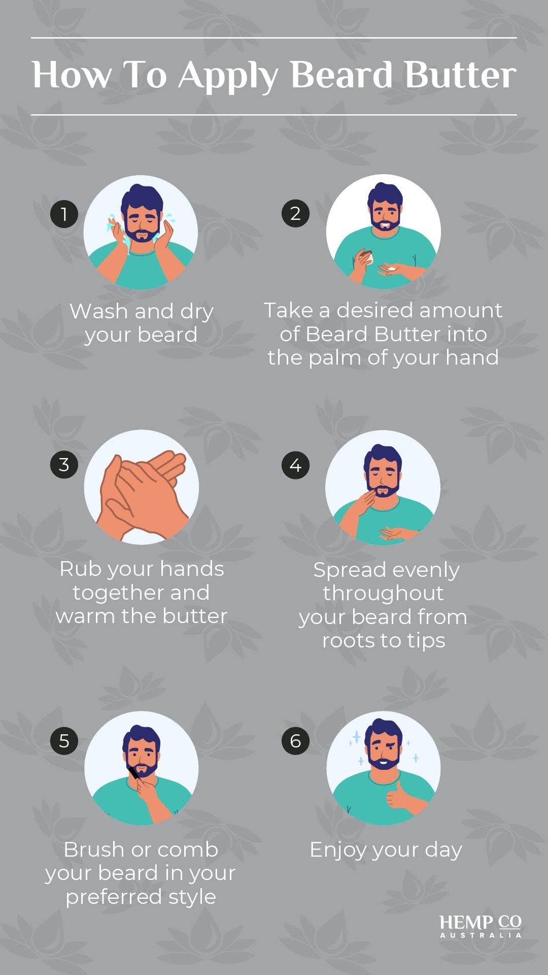 Hemp Co Australia - Wholesale Beard Styling Product - Mixed Beard Butter Trio Set7