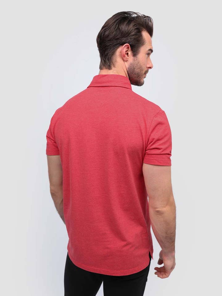 INTO THE AM - Wholesale Polo - Men's - Men's Short Sleeve Polo Shirt (Branded)65