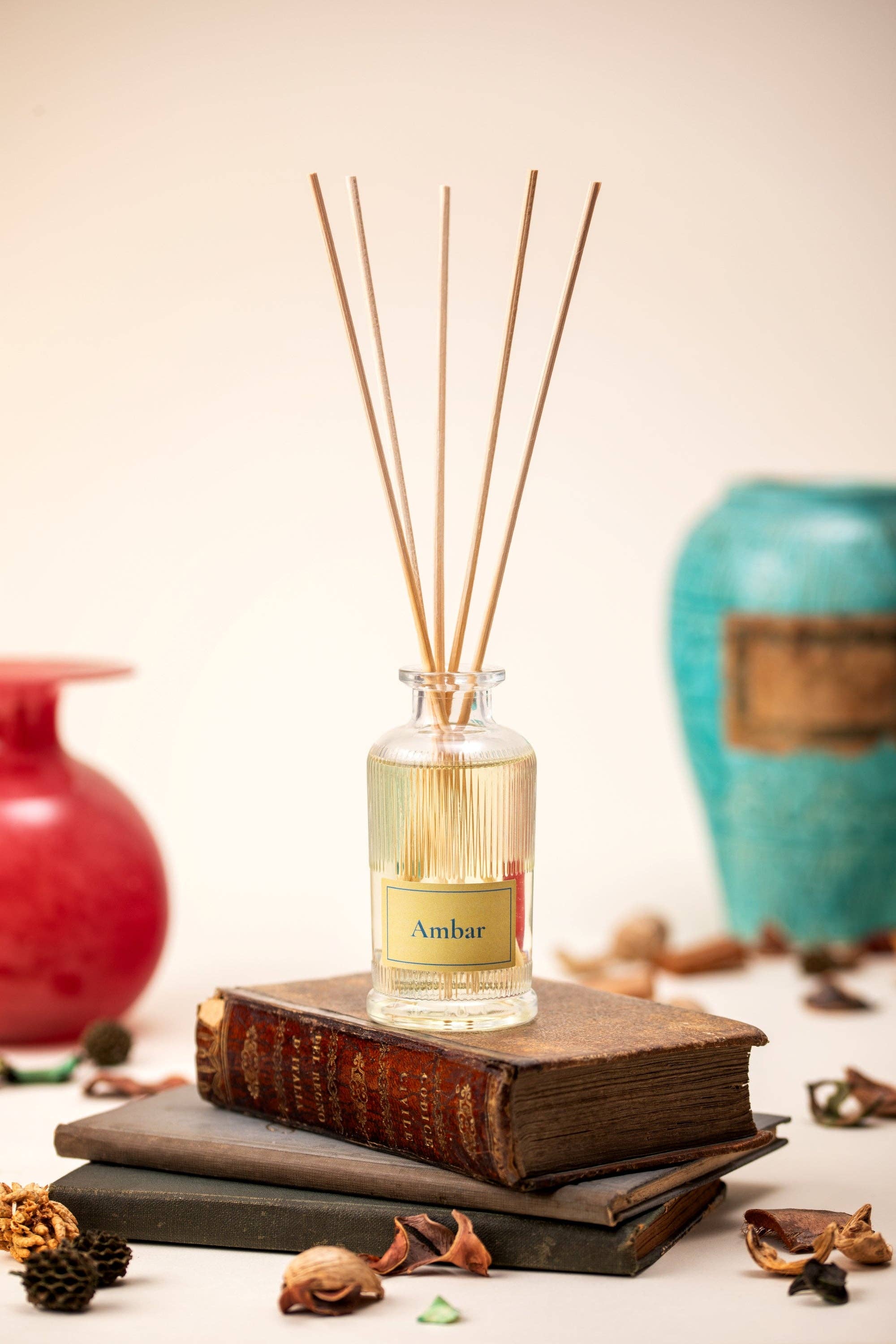 We Inspire Beauty - Wholesale Reed Diffuser - Diffuser with beads - Ambar2