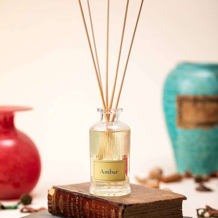 We Inspire Beauty - Wholesale Reed Diffuser - Diffuser with beads - Ambar2