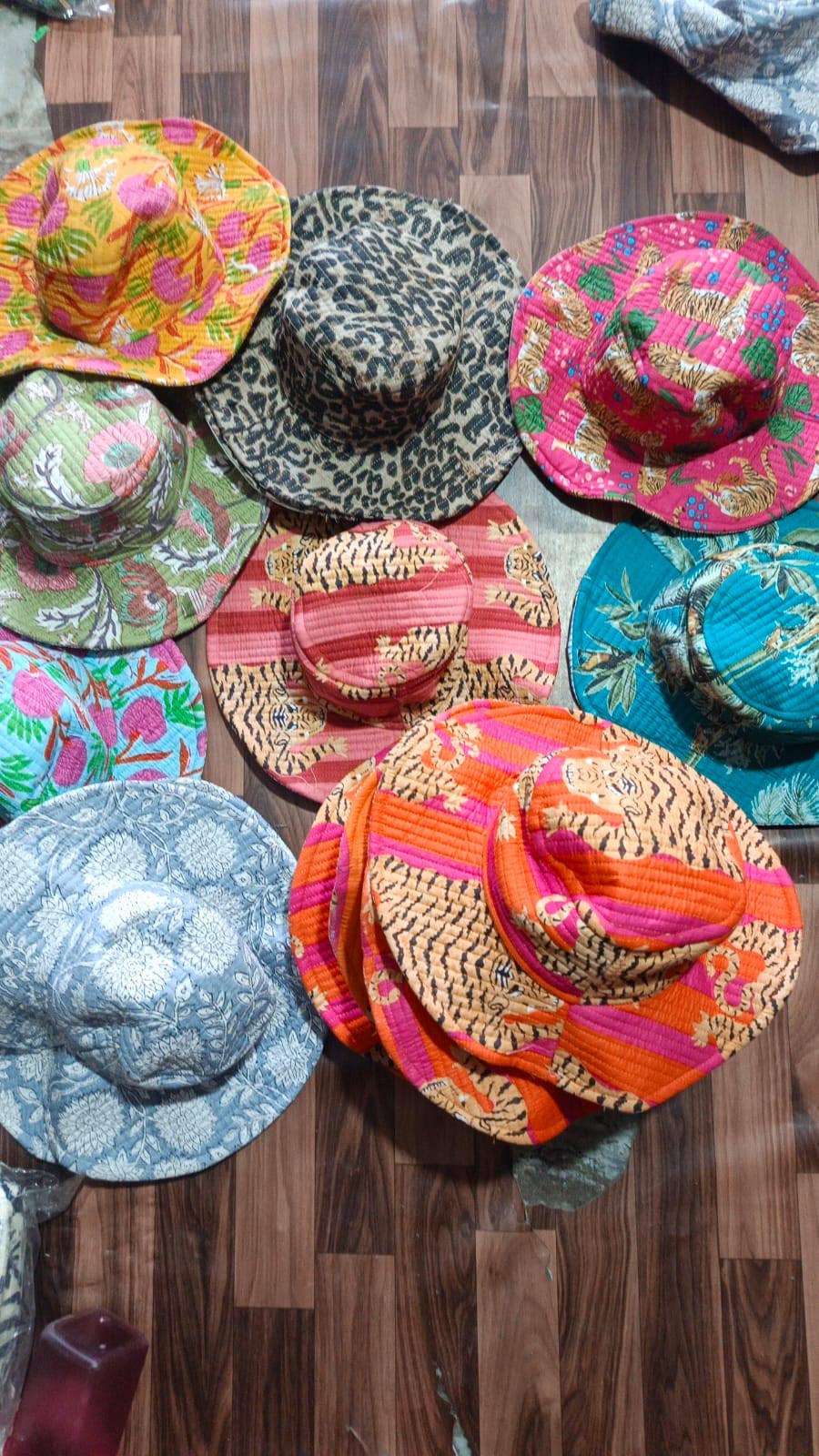 Meghcraft - Wholesale Bucket Hat - Women's - Handmade Cotton Reversible Bucket Hat - Sun Hat Unisex5