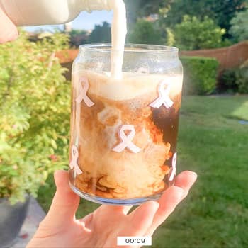 Pumpkin Beer Can Cup Iced Coffee Glass Iced Tea Glassware -  in 2023