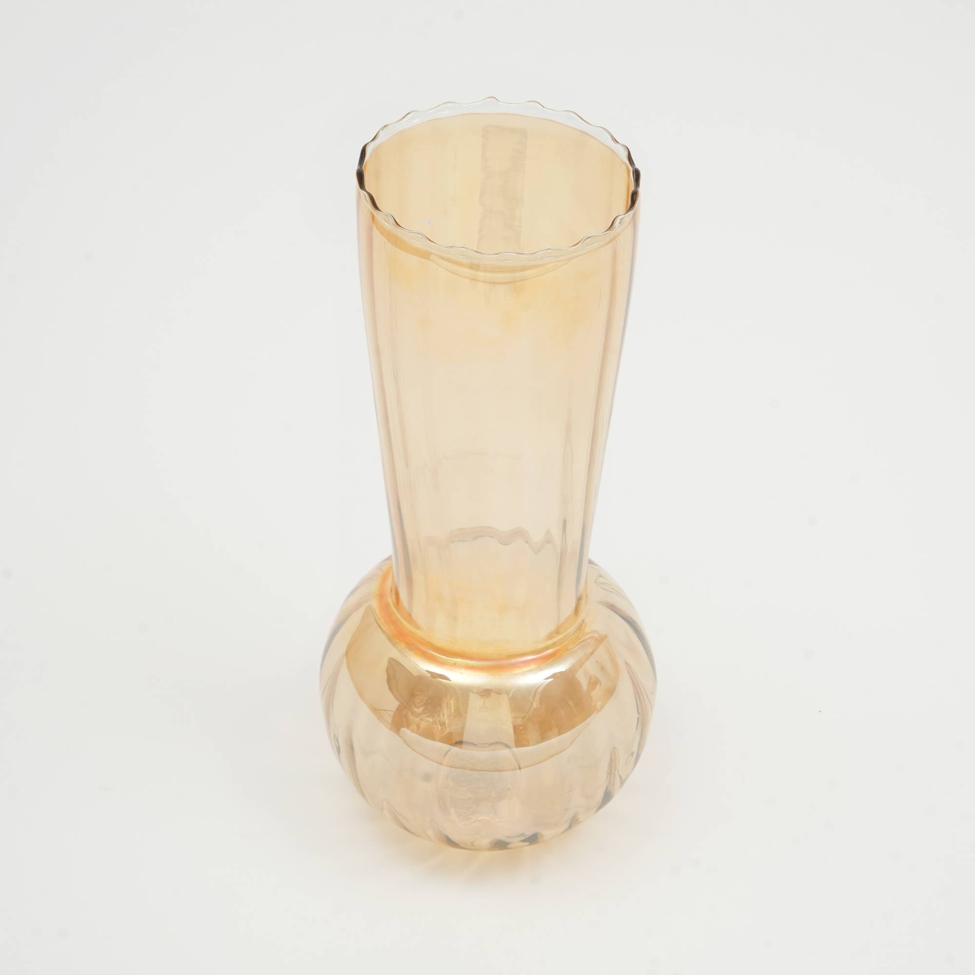 ExpoBazaar - Wholesale Vase - Glass Vase | Whimsy Whirlpool Large Vase | 5.50X10"3