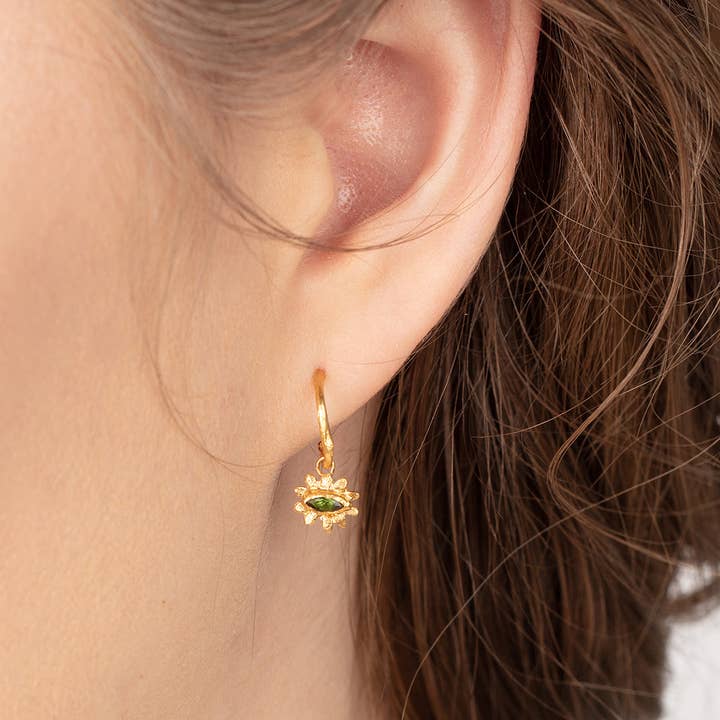 Amanda Coleman Jewelry – Großhandel Ohrhänger – Markisenblumen-Creolen2