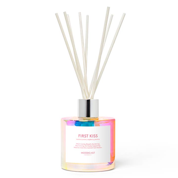 Moodcast Fragrance Co. – Großhandel Duftöl – Raumduft-Diffuser - Vibes - Erster Kuss - 100 ml Glasflasche0