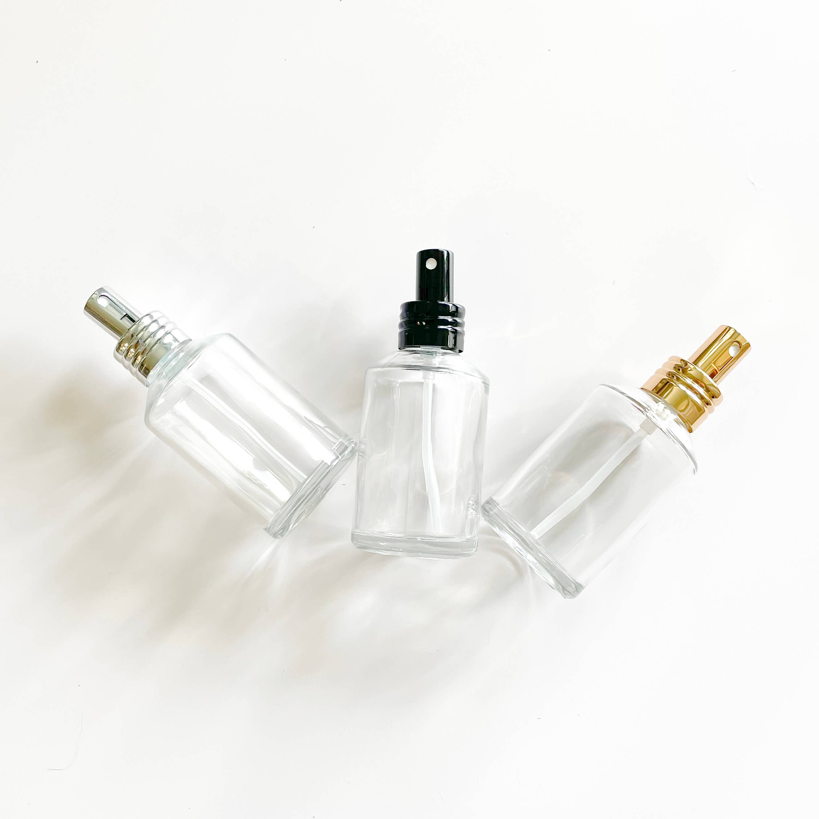 Davidson Candle Company LLC - Wholesale Perfume/Eau de Toilette - glass perfume bottle Black fine mist spray bottle1