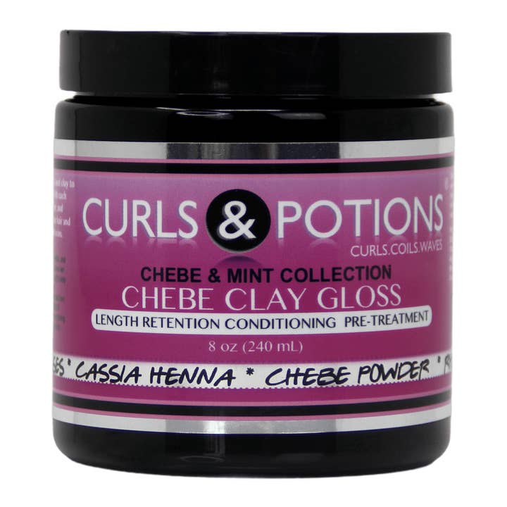 Curls & Potions - Wholesale Hair styling gel/mousse - Chebe Clay Gloss