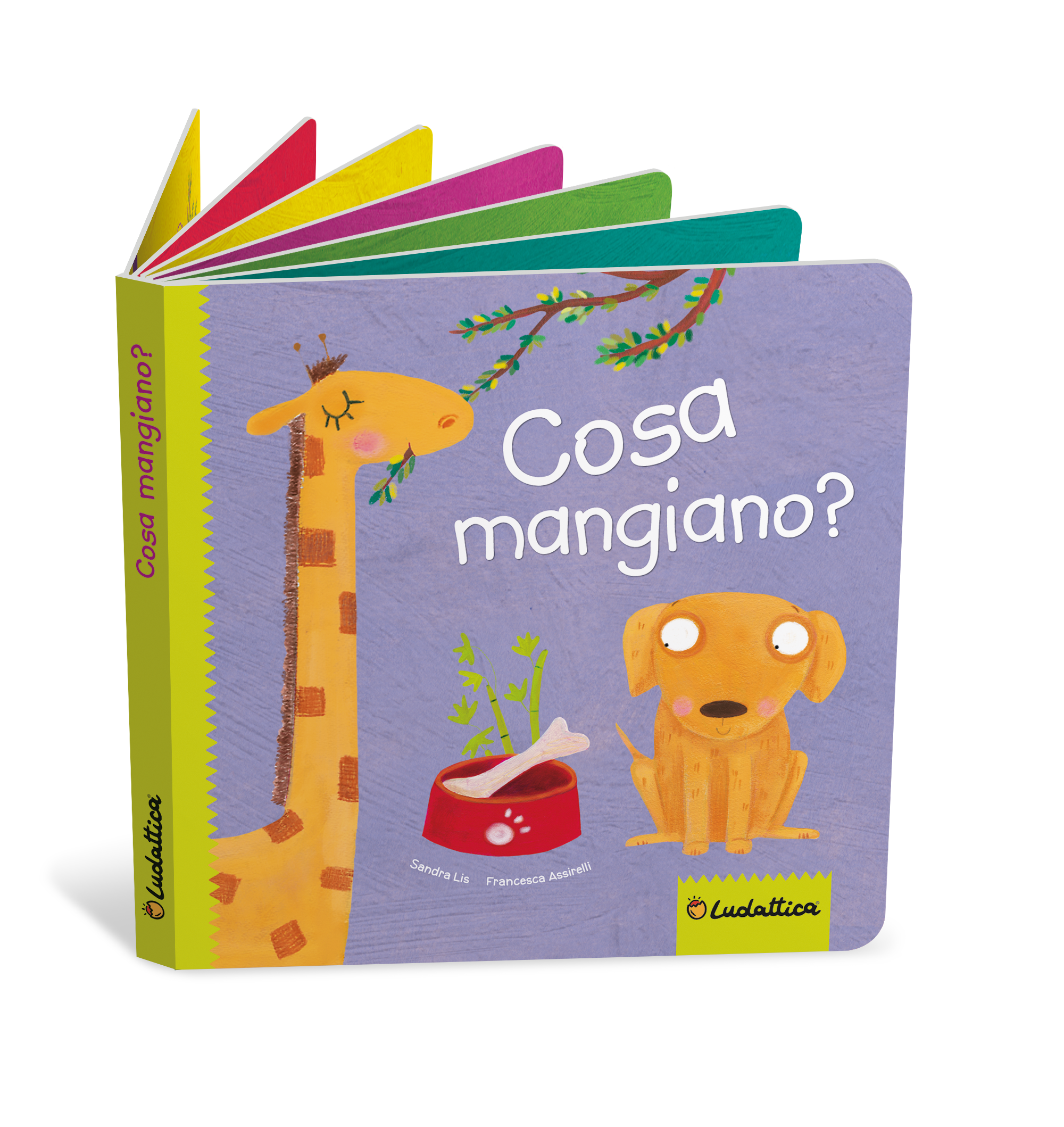 Educational srl - Vente Livre pour enfants de maternelle (de 3 à 5 ans) - Livre-jeu en italien - Que mangent les animaux ?6