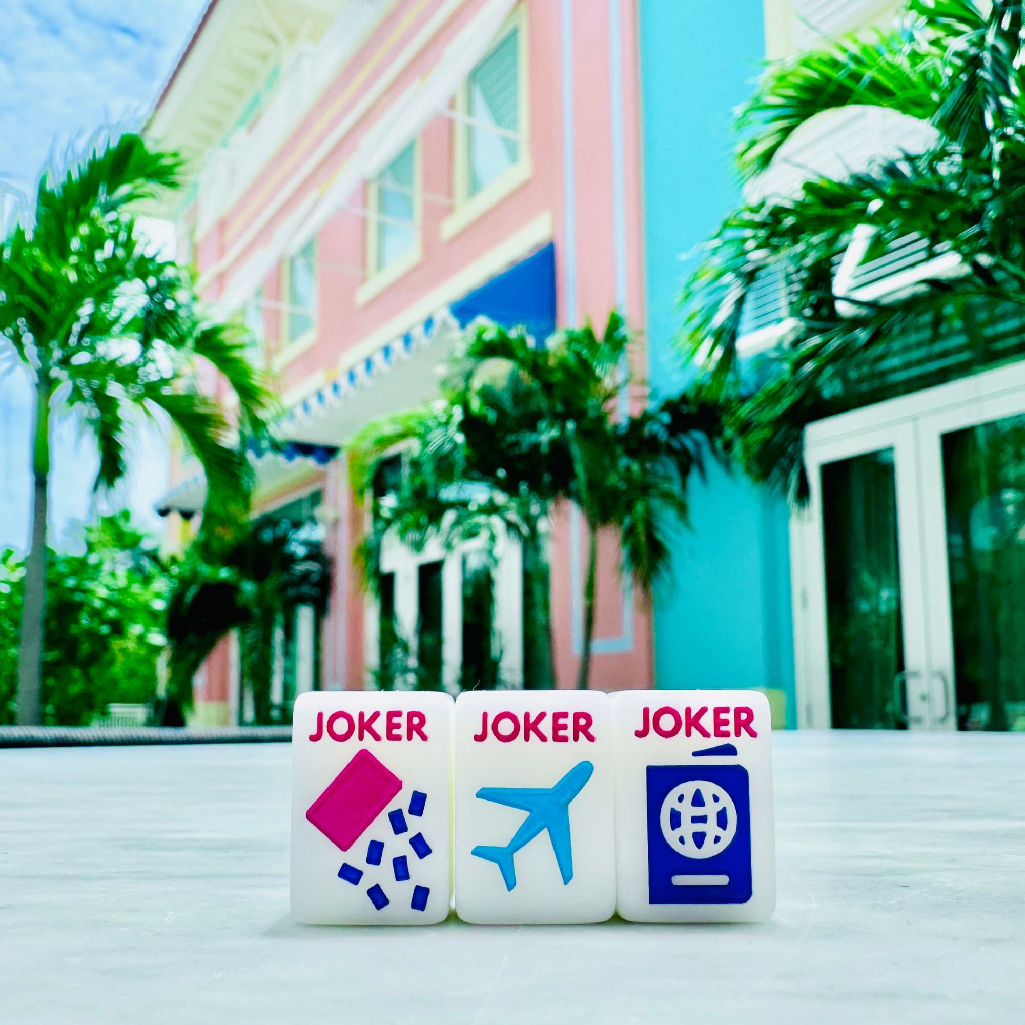 My Fair Mahjong - Wholesale Board Game - MINI TRAVEL MAHJONG  |  Mini Anywhere Series  |  White13