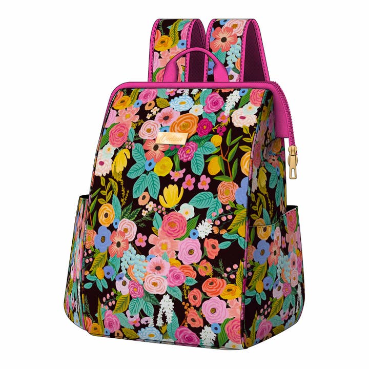 Blooming Adventures Vibrant Floral Backpack Cooler for Your Outdoor Escapes for wholesale by OEELINN