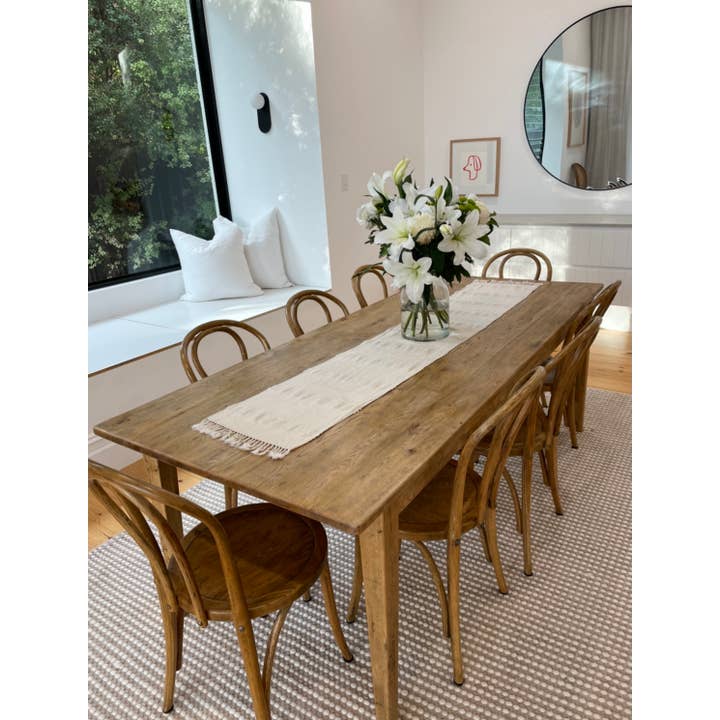 Raw Label - Wholesale Table runner - Cream table runner3