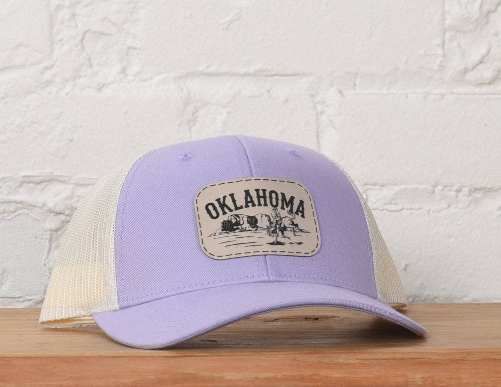 Classic State - Wholesale Trucker Hat - Unisex - Oklahoma Cowboy Snapback Hat5