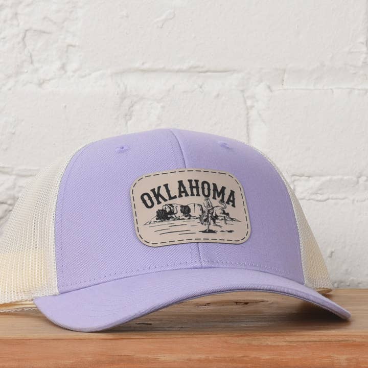 Classic State - Wholesale Trucker Hat - Unisex - Oklahoma Cowboy Snapback Hat5