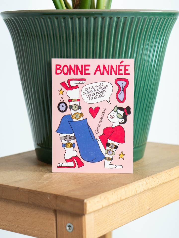 Gott nytt år - Jag är i tid! för wholesale av Amélie Seghers