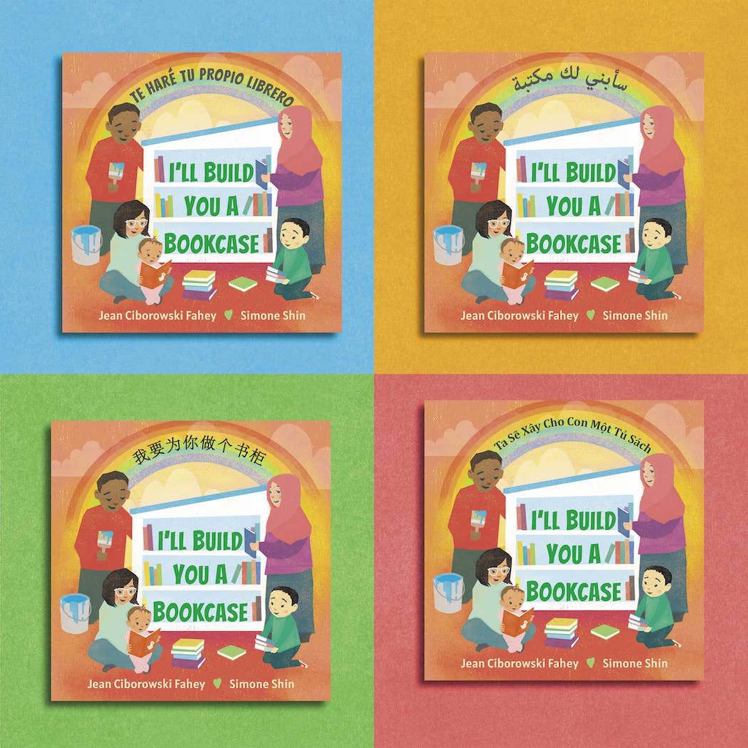 Lee & Low Books Inc – wholesale Preschool Book (3-5) – I'll Build You a Bookcase (Vietnamese-English edition)4
