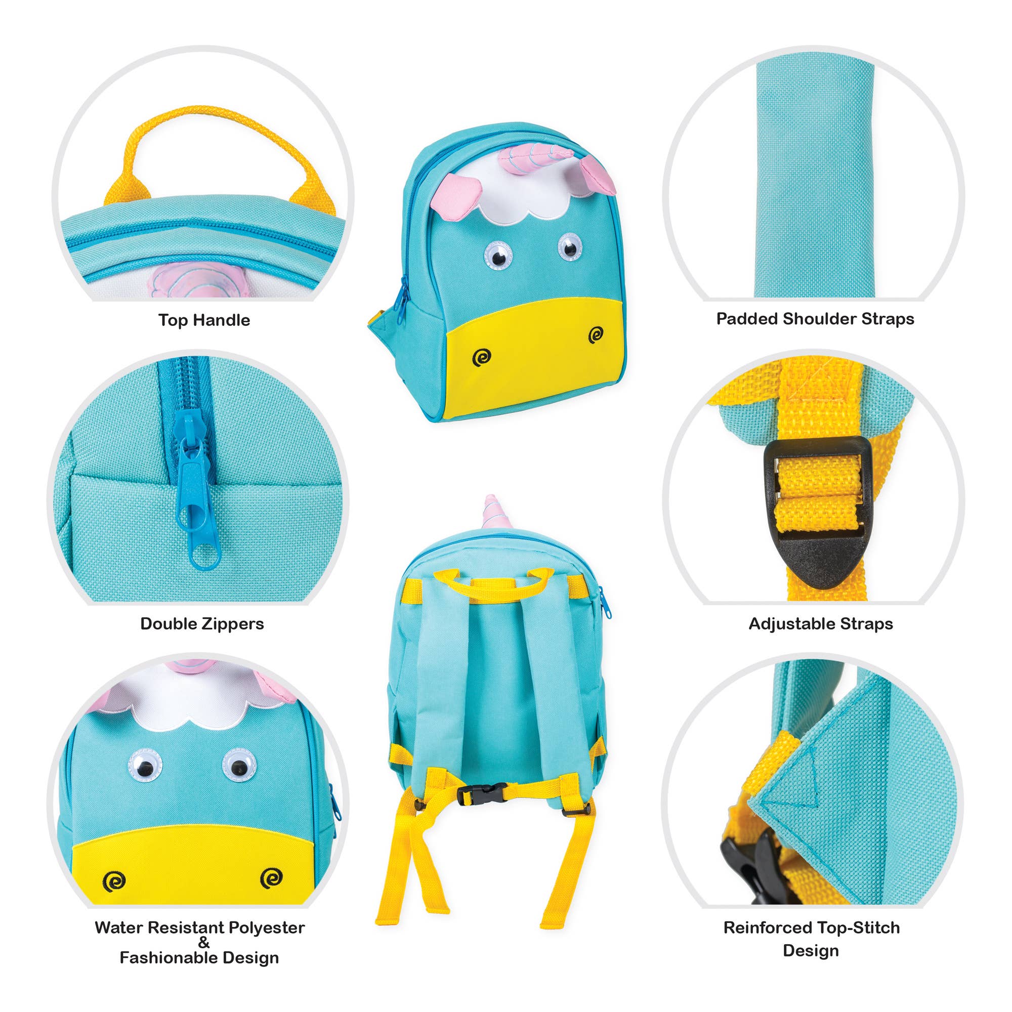 EAST AVENUE - Vente Sac à dos – enfant - Sac à dos licorne pour tout-petit2