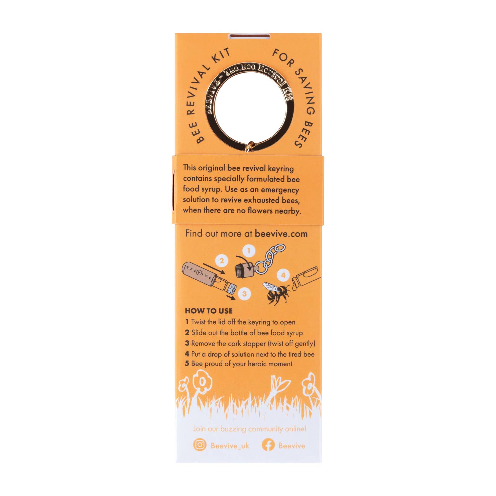 Beevive Ltd – wholesale Keychain – Unisex – The Original Bee Revival Kit with Bee ID Tag 🐝14