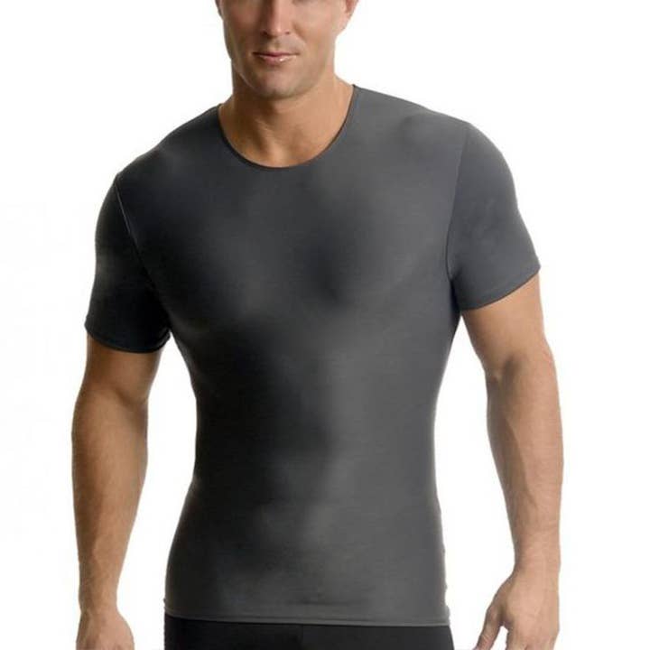 Insta Slim I.S.Pro USA Compression Crew Neck TA0001 for wholesale by InstantFigure