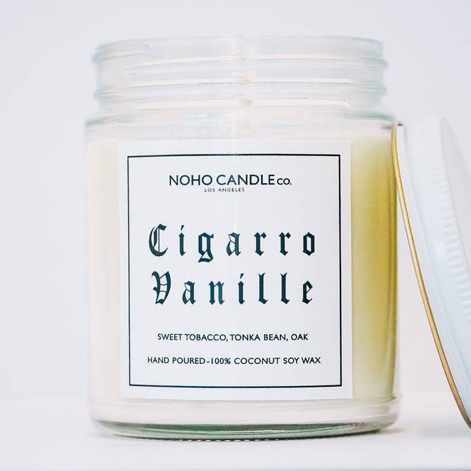 Cigarro Vanille for wholesale by NoHo Candle Co.