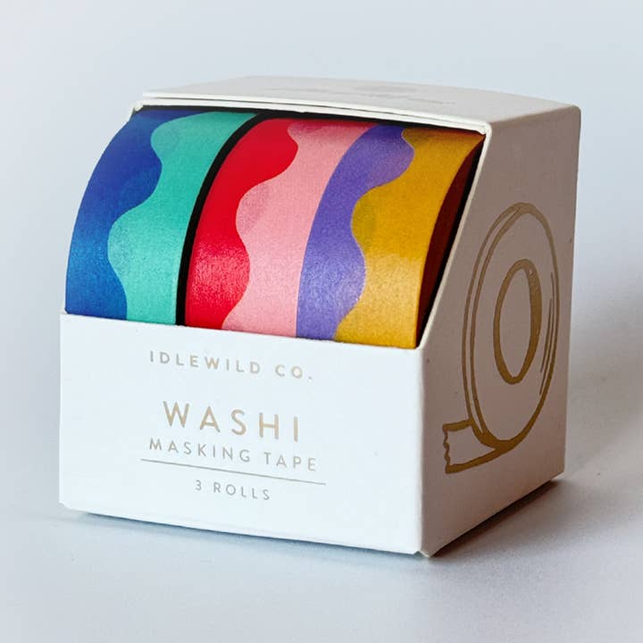 Idlewild Co. - Wholesale Washi Tape - Squiggle Washi Tape, Set of 30