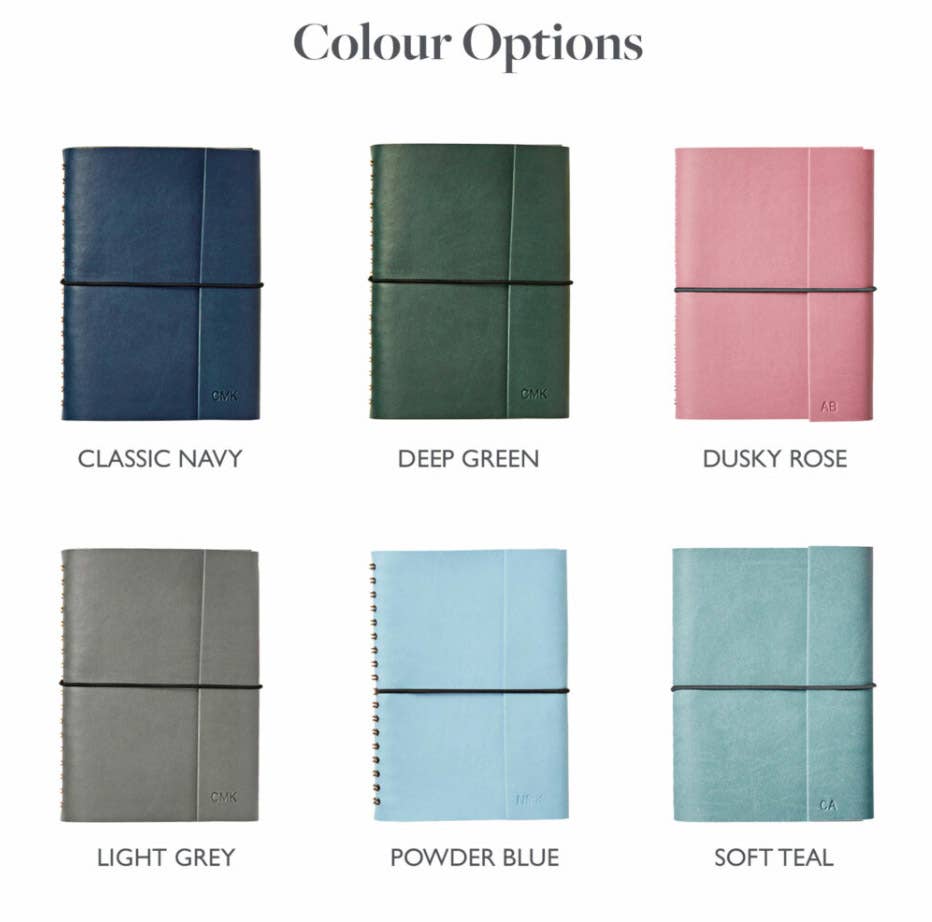 Martha Brook - Wholesale Notebook - A5 Vegan Leather Notebook0