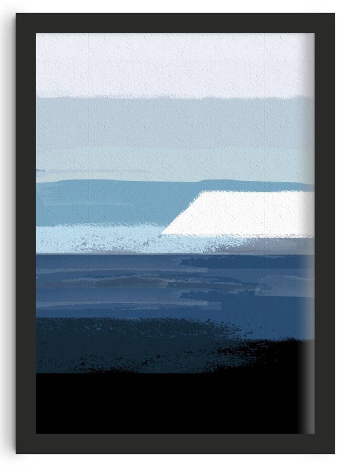 BLAUWE LAGEN WIT ACCENT voor wholesale door nordhaus