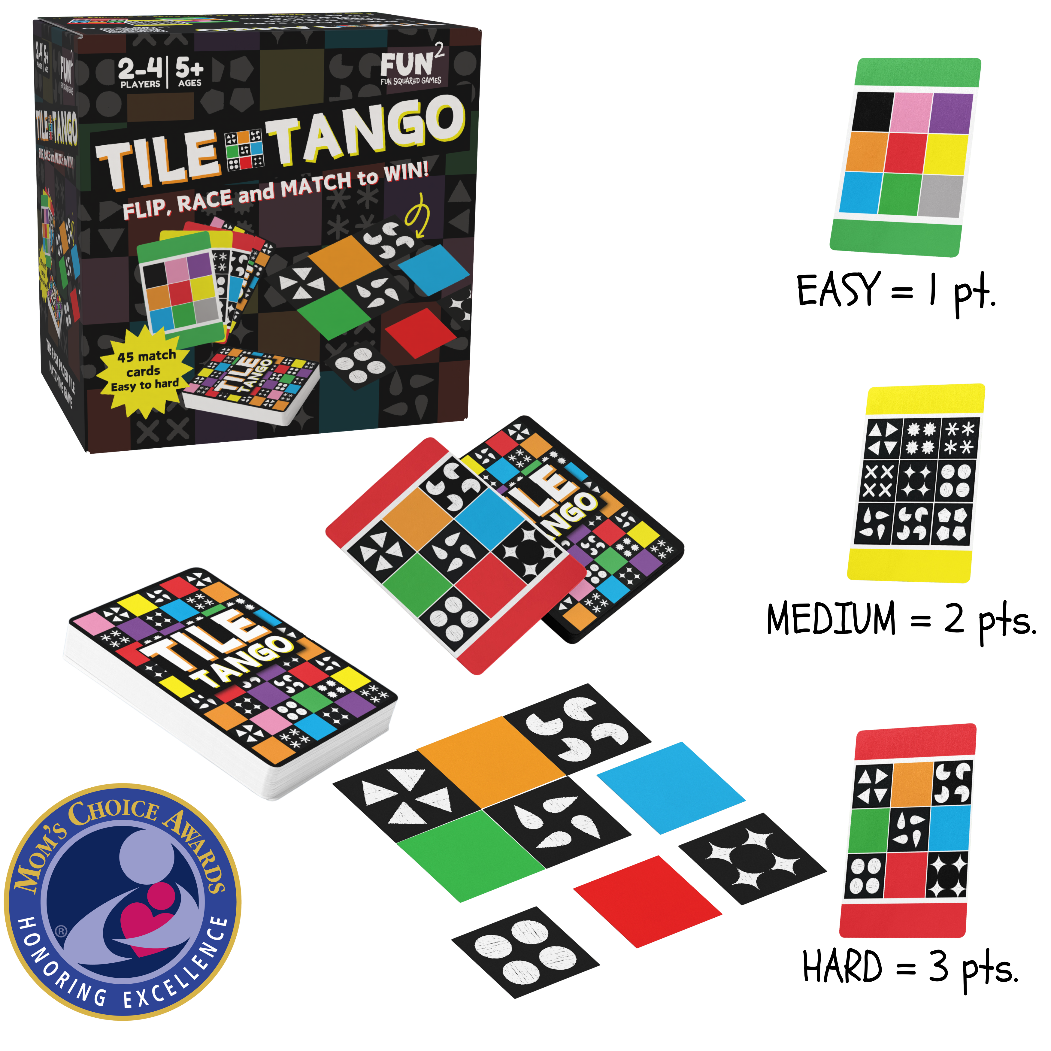 Fun Squared Games - Wholesale Brain Game - Kids - Tile Tango1