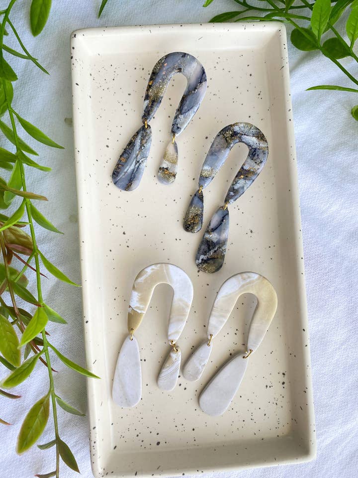 Teardrop Arch Statement oorbellen voor wholesale door Glitter and Glow Co