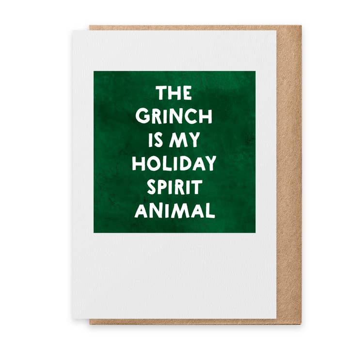 Paisley & Parsley - Venta al por mayor Tarjetas de Navidad - Grinch - Tarjeta de felicitación (Navidad)