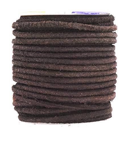 Mandala Crafts – wholesale Craft supplies – Mandala Crafts Round Suede Cord for Jewelry Making, Genuine Cowhide Leather Rope for Beading, Braiding, DIY Crafting2