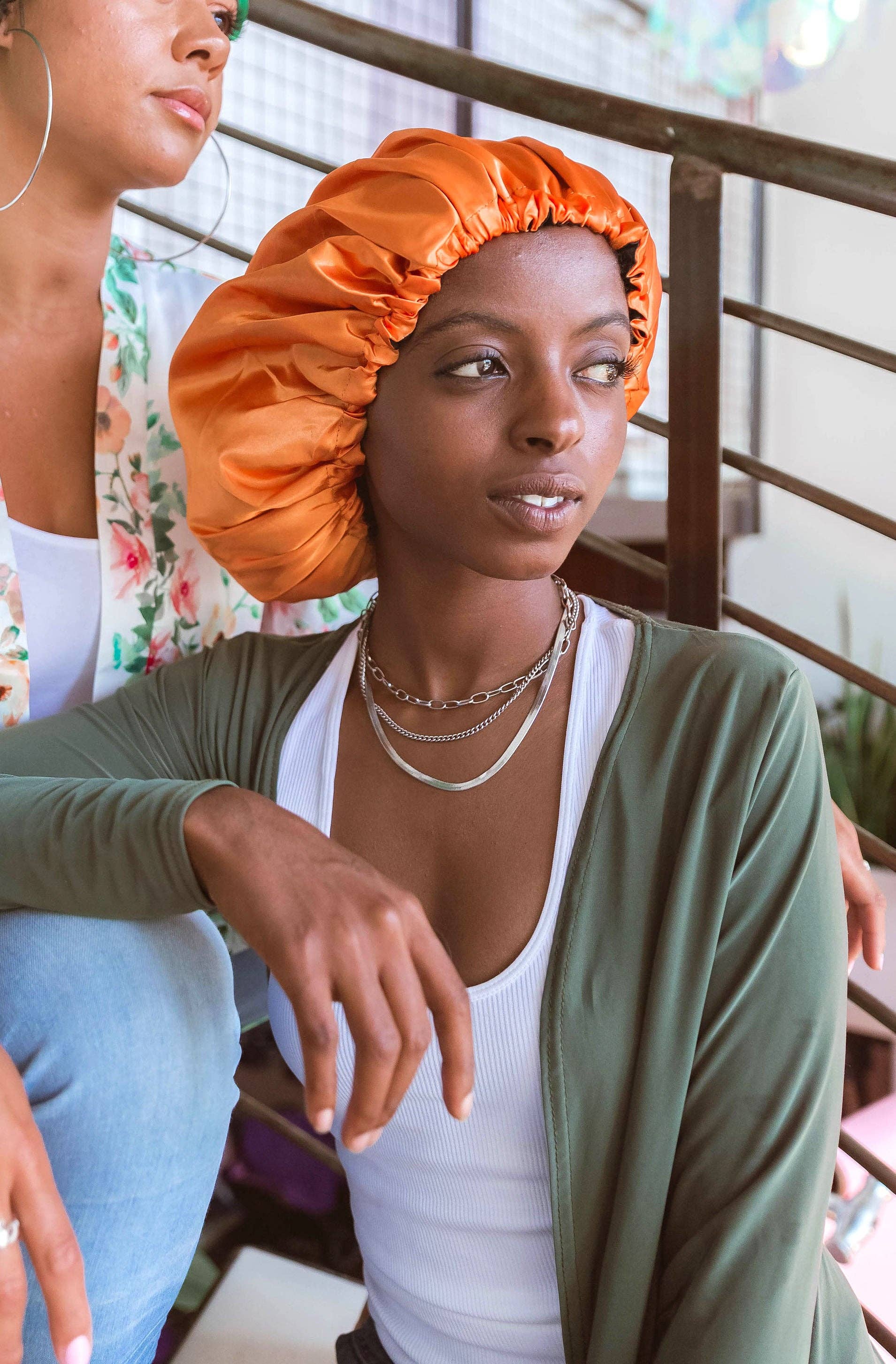 Glow by Daye - Wholesale Sleep Cap / Bonnet - Women's - G x D Adjustable Satin Bonnet95