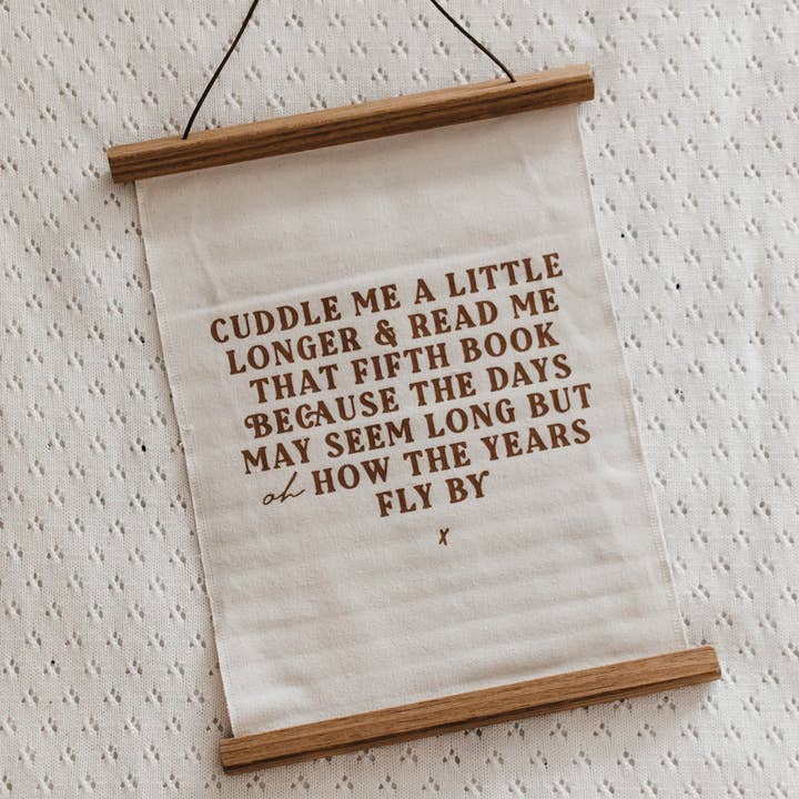 Bencer & Hazelnut - Wholesale Banner - Cuddle me Wall Hanging