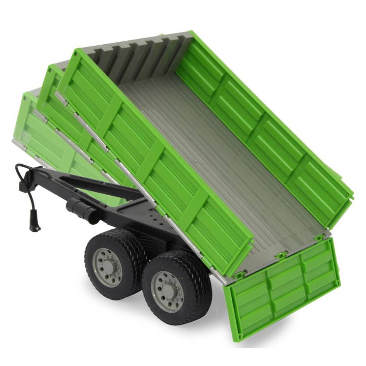 mhw24 - Wholesale Toy Car/Truck - Kids - Green dump truck for RC tractor 1:163